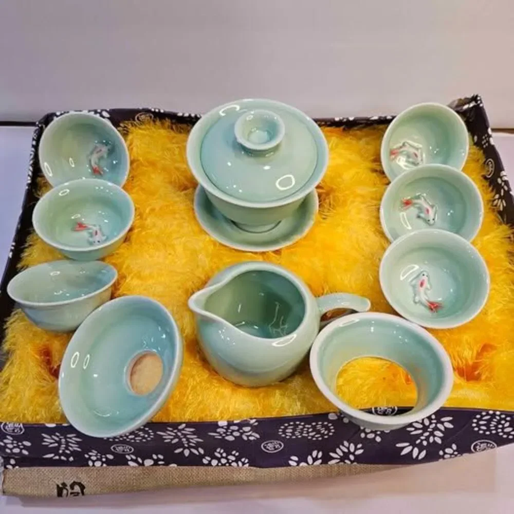 Celadon Ceramic Tea Set